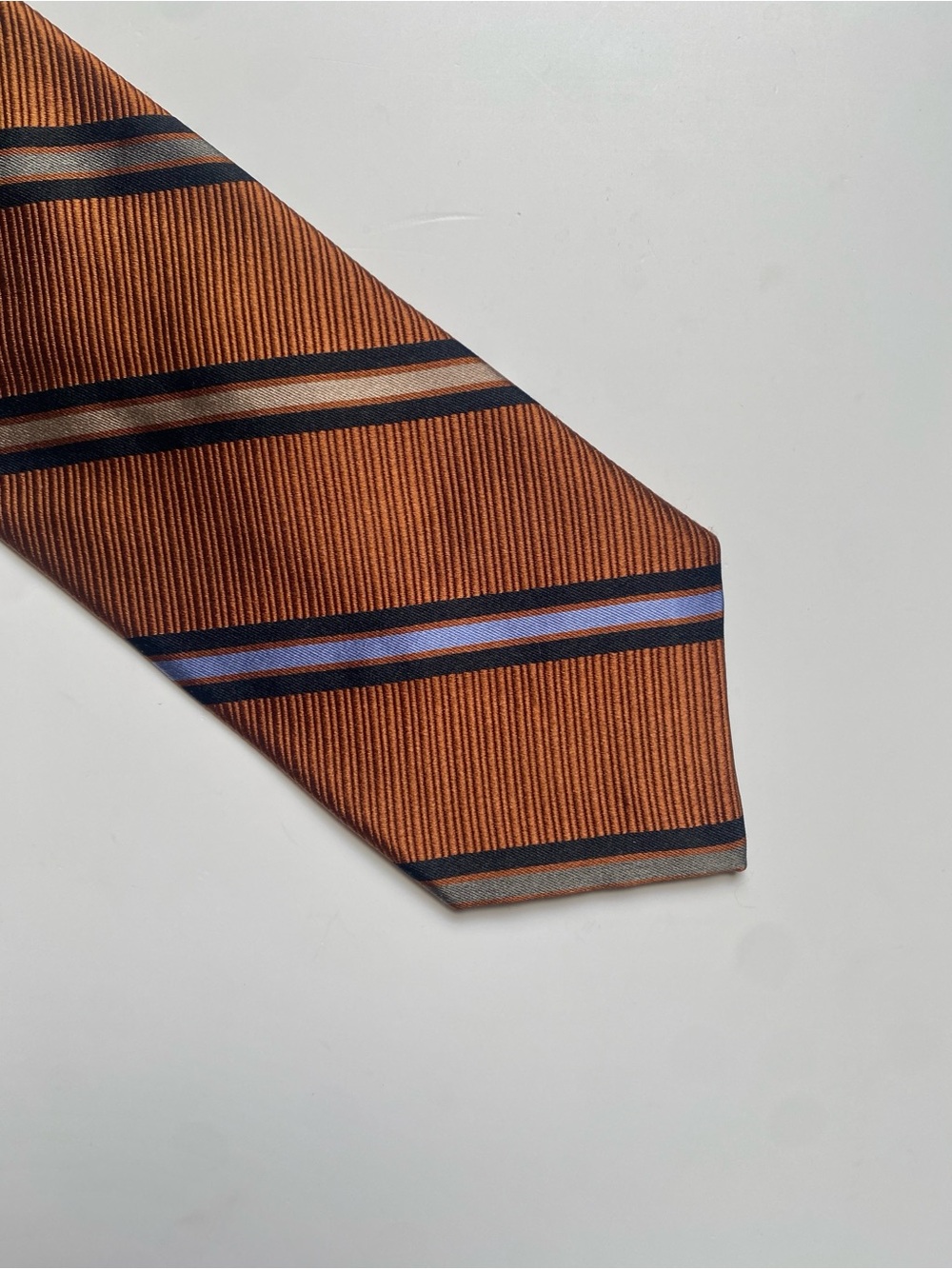 Robert Talbott Best of Class
Orange Silk Stripe Tie